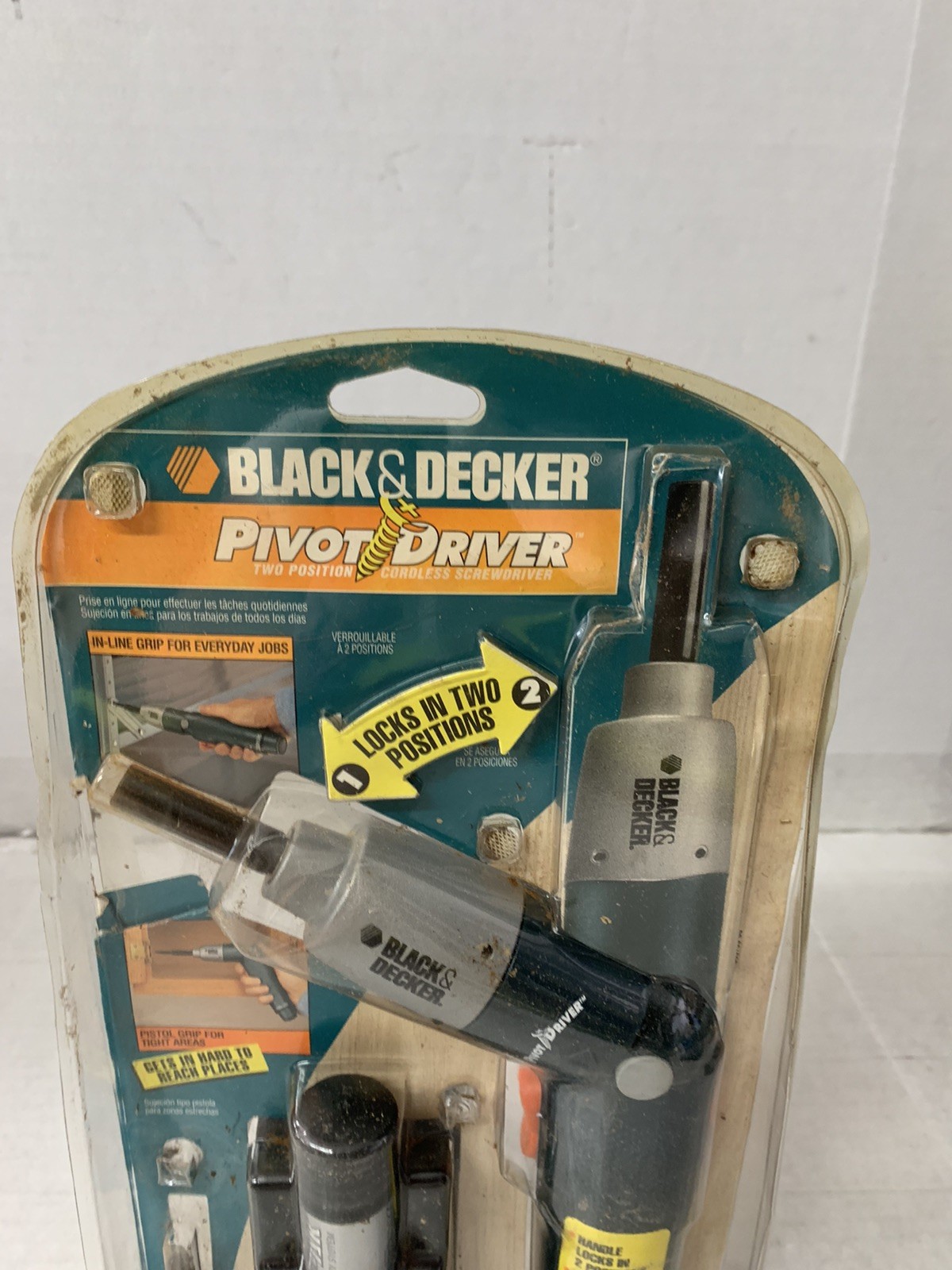 Black & Decker Pivot Driver 3.6V Volt Cordless Screwdriver VP750-READ