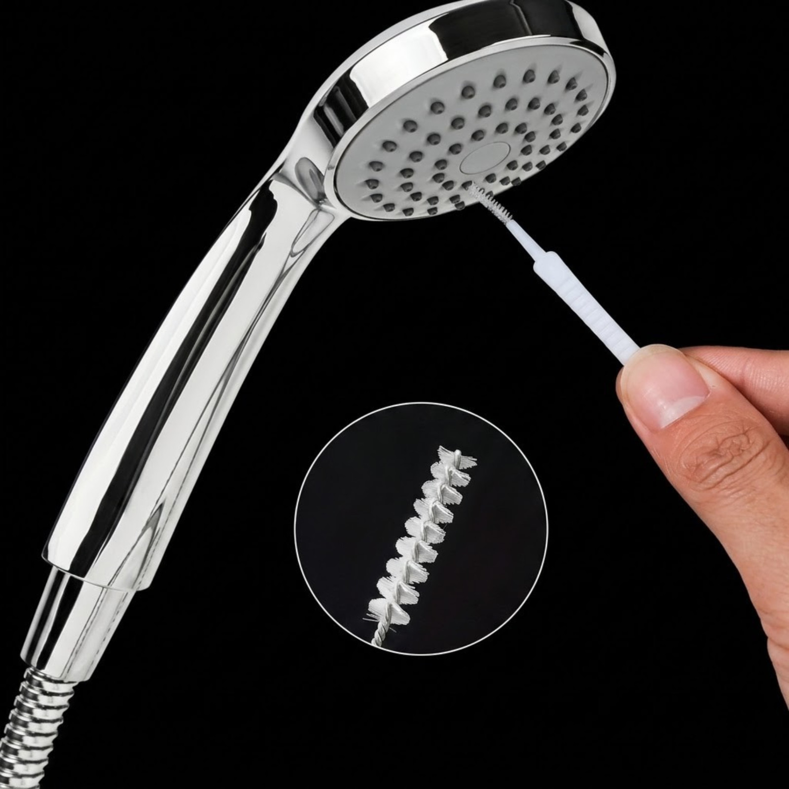 10PCS Shower Head Cleaning Brushe Nozzle Multifunctionl Cleaner Bathroom Tool US
