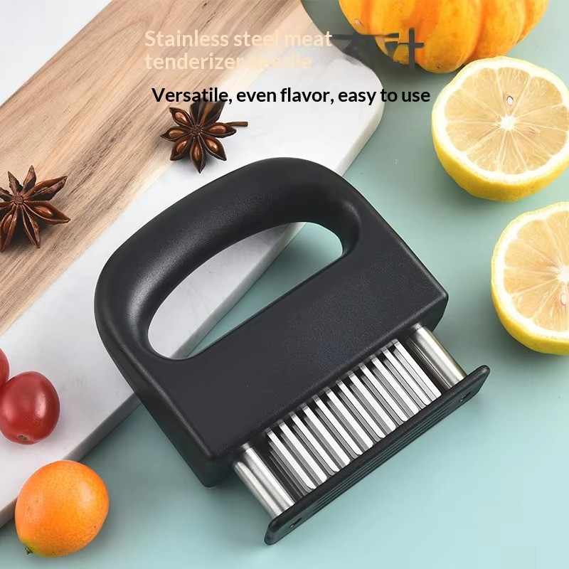 1PACK Meat Tenderizer Tool Stainless Steel Needle Cooking Hammer Kitchen Tool