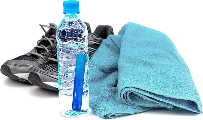 12 Reusable Ice Cube Sticks Freezable Water Bottle Cooling Rods (12 sticks)