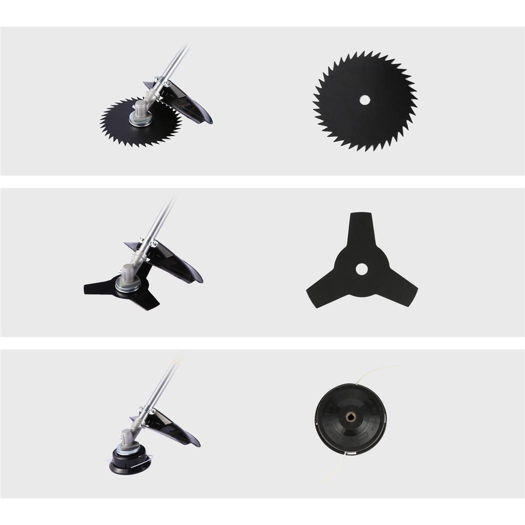 58CC Gas String Trimmer 2-Cycle Brush Cutter Straight Shaft Weed Grass Eater✅