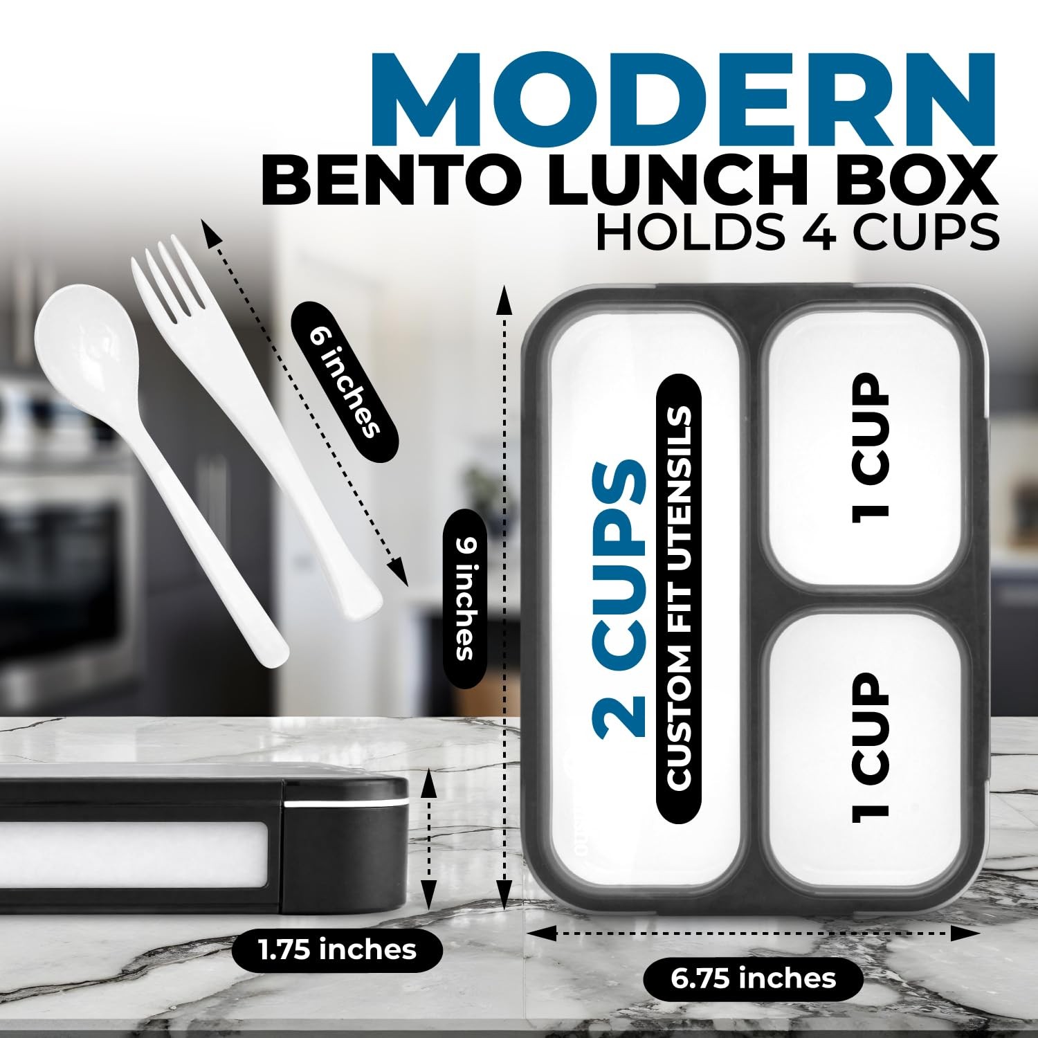 Camo Lunch Boxes for Boys Teens Adults – Bento Box Set with Insulated Bag and…