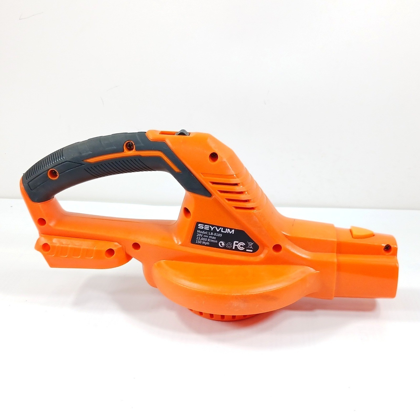 Seyvum LB-8189 Cordless Leaf Blower 20V 150MPH Handheld Tool Body Only Orange