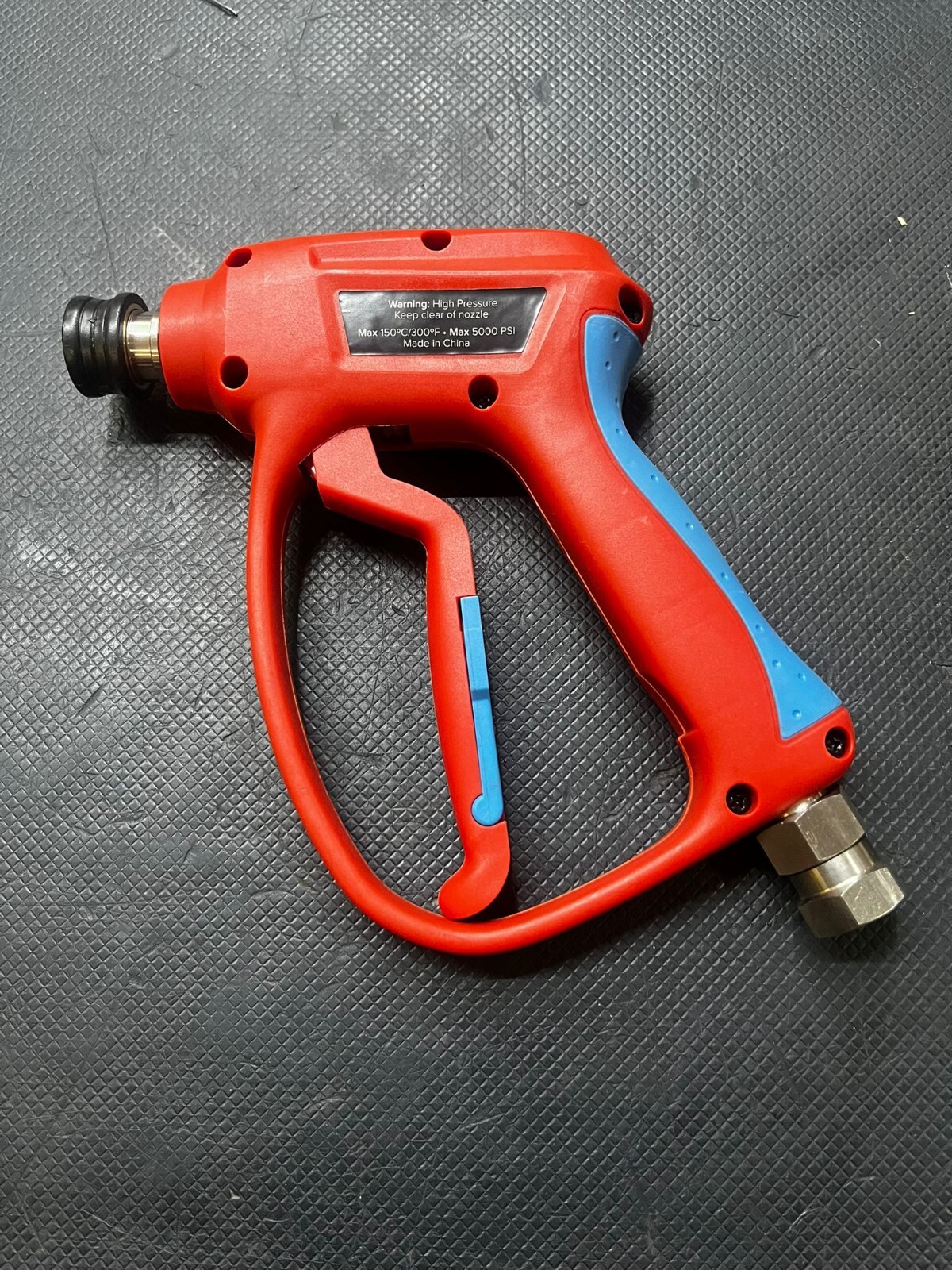 Industrial Pressure Washer Gun / Trigger 5000 psi 10 gpm Stainless Steel Swivel