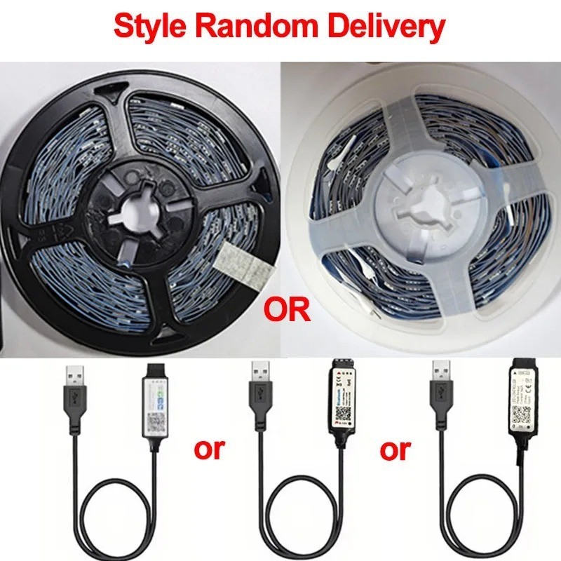 Bluetooth LED Strip Lights Smart SMD 5050 APP Remote RGB TV Backlight Home Décor