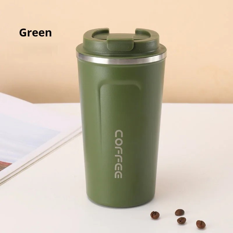 380/510ML Stainless Steel Travel Mug Thermos Cup Vacuum Flask Coffee Tea