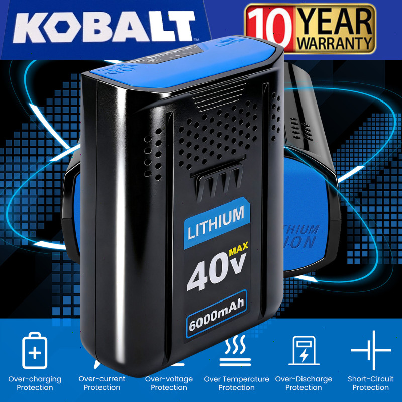 1~2PACK For Kobalt 40v MAX 8.0 Ah Extended Run Li-Ion Battery KB440-03 KB540-06