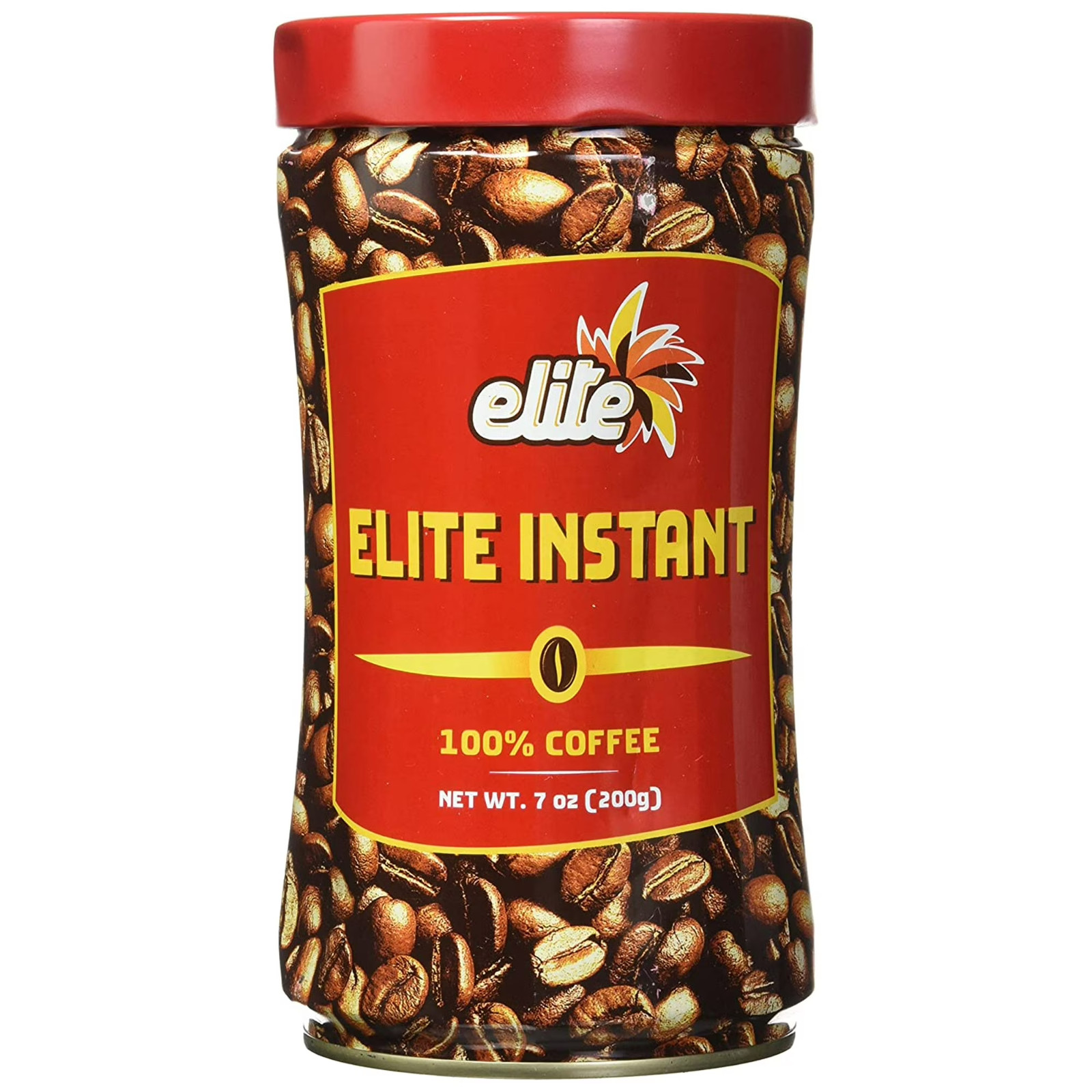 Elite Instant Pure Coffee, 7ounce Tin…