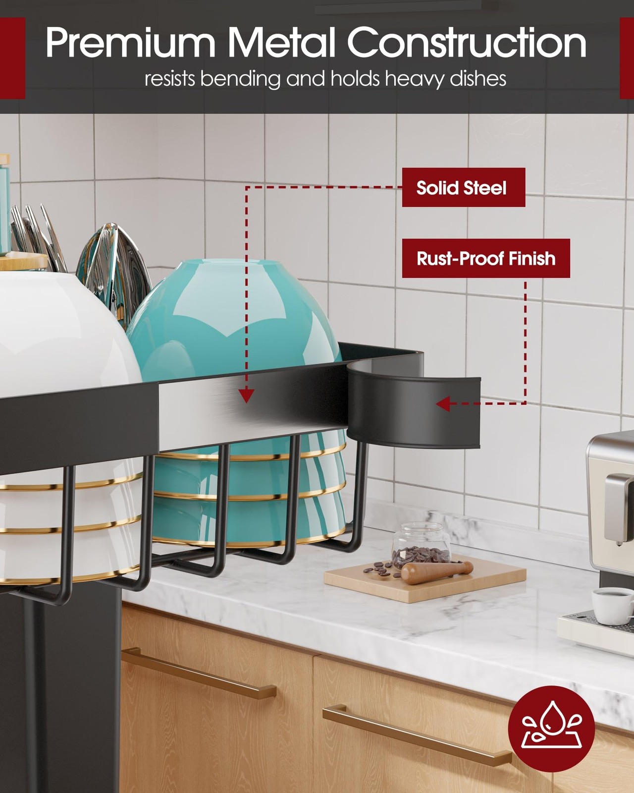 Dish Drying Rack Large Over The Sink Dish Drainer Drying Rack Kitchen Organizers