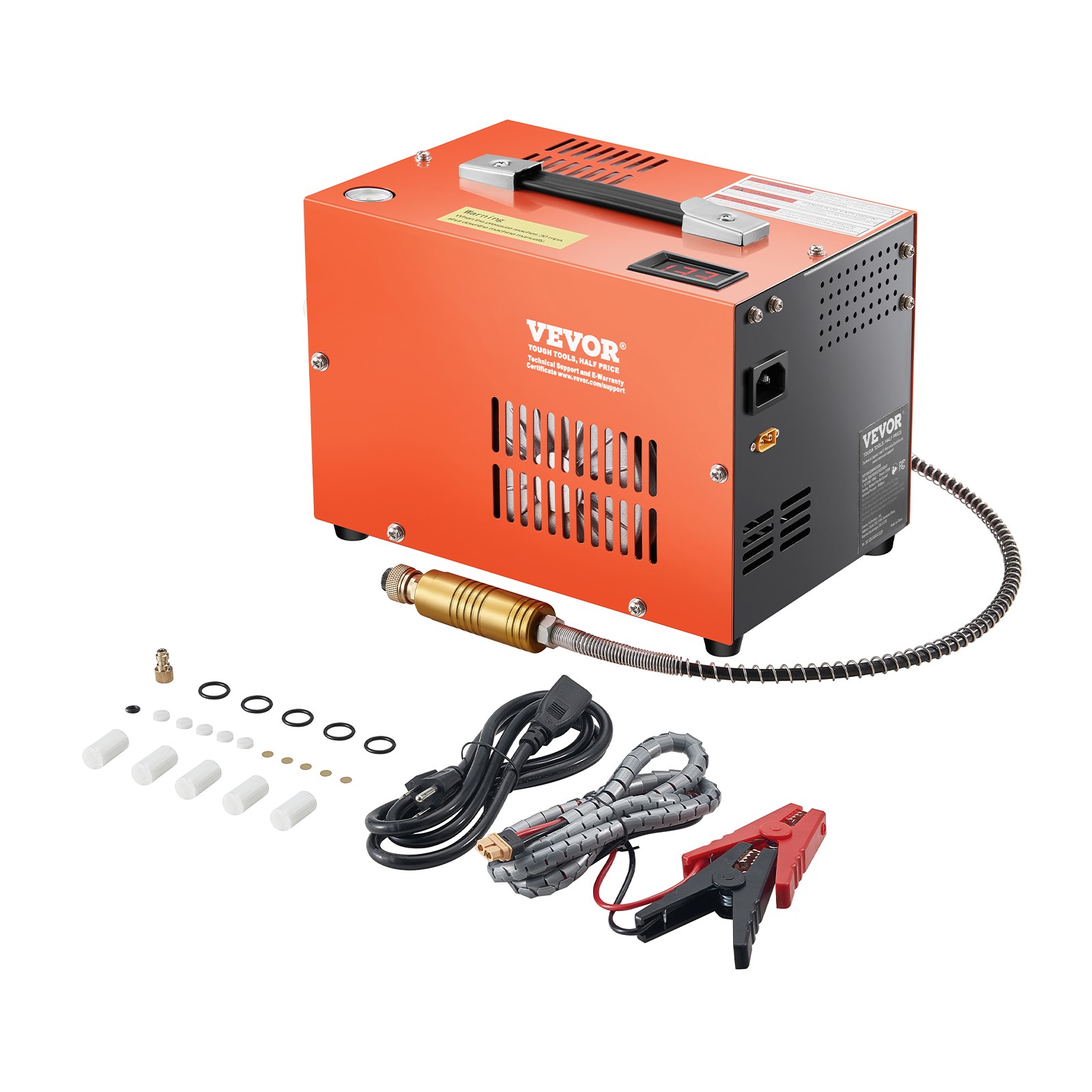 PCP Air Compressor 4500PSI/30Mpa PCP Airgun Compressor with Built-in Converter
