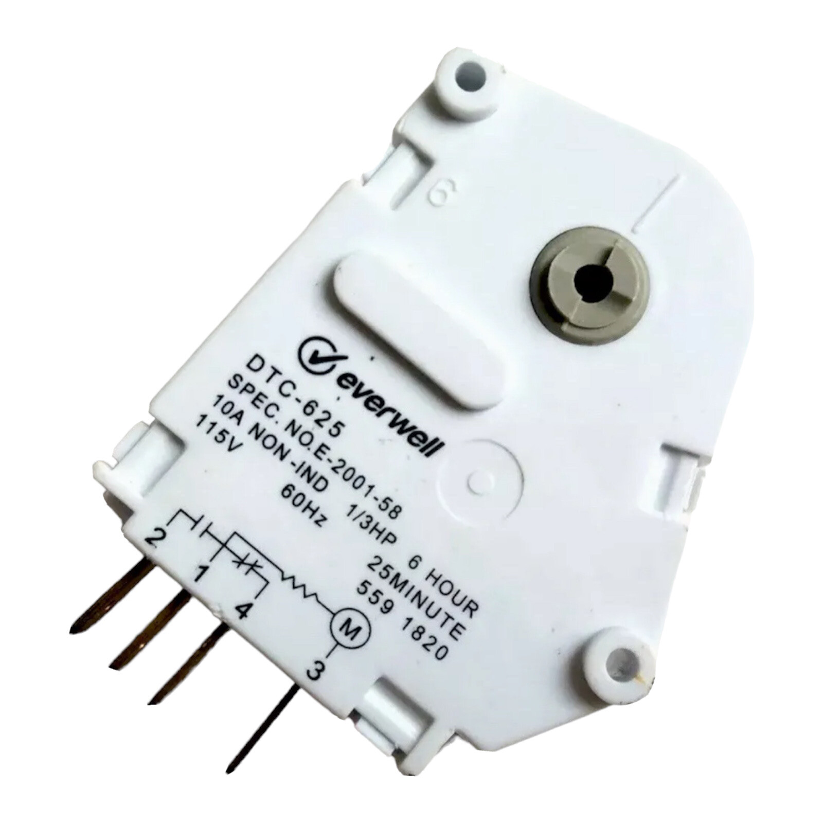  Refrigerator Domestic Timer 6 HR Defrost 25 Min 120V /60Hz