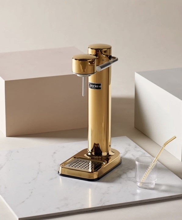 Aarke Carbonator Model AA-C3, Carbonator 3 W/ Tank NIB Gold (CO2 Not Included)
