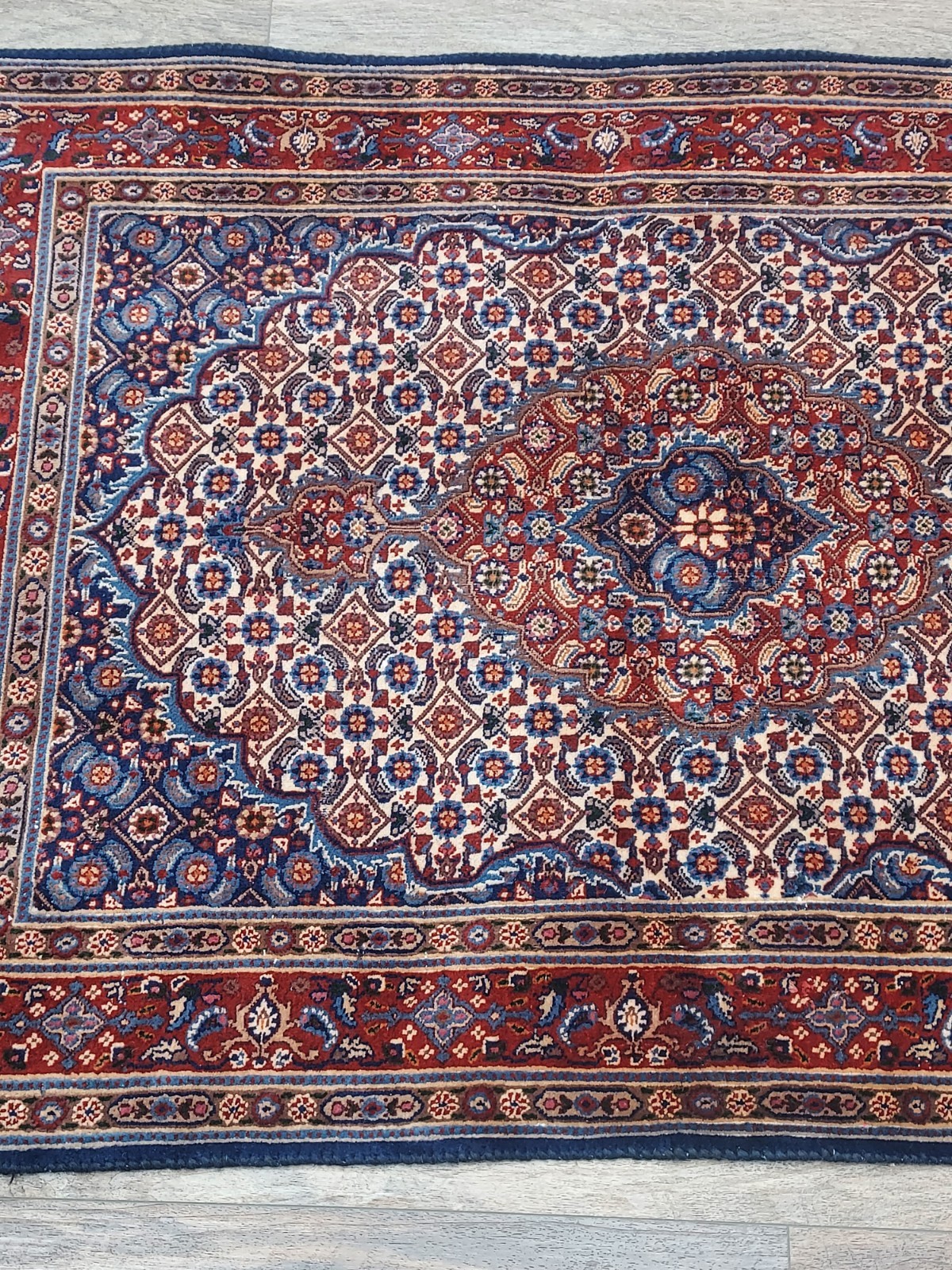 Turkish Silk&Wool Hand Made Bohemian Royal Classic Design, Turkish Rug 3×4.6 Ft