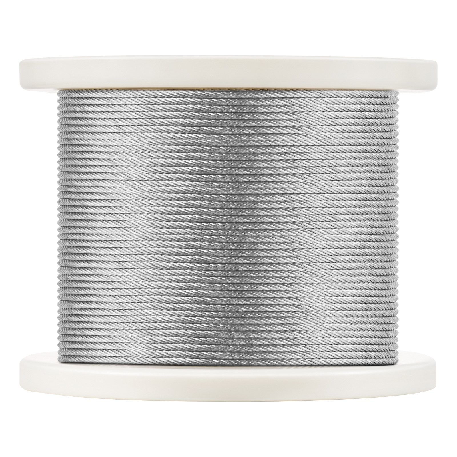 Wire Rope Kit, 1/8″ 1000 ft 316 Stainless Steel Cable with Cutter and Gloves, 16
