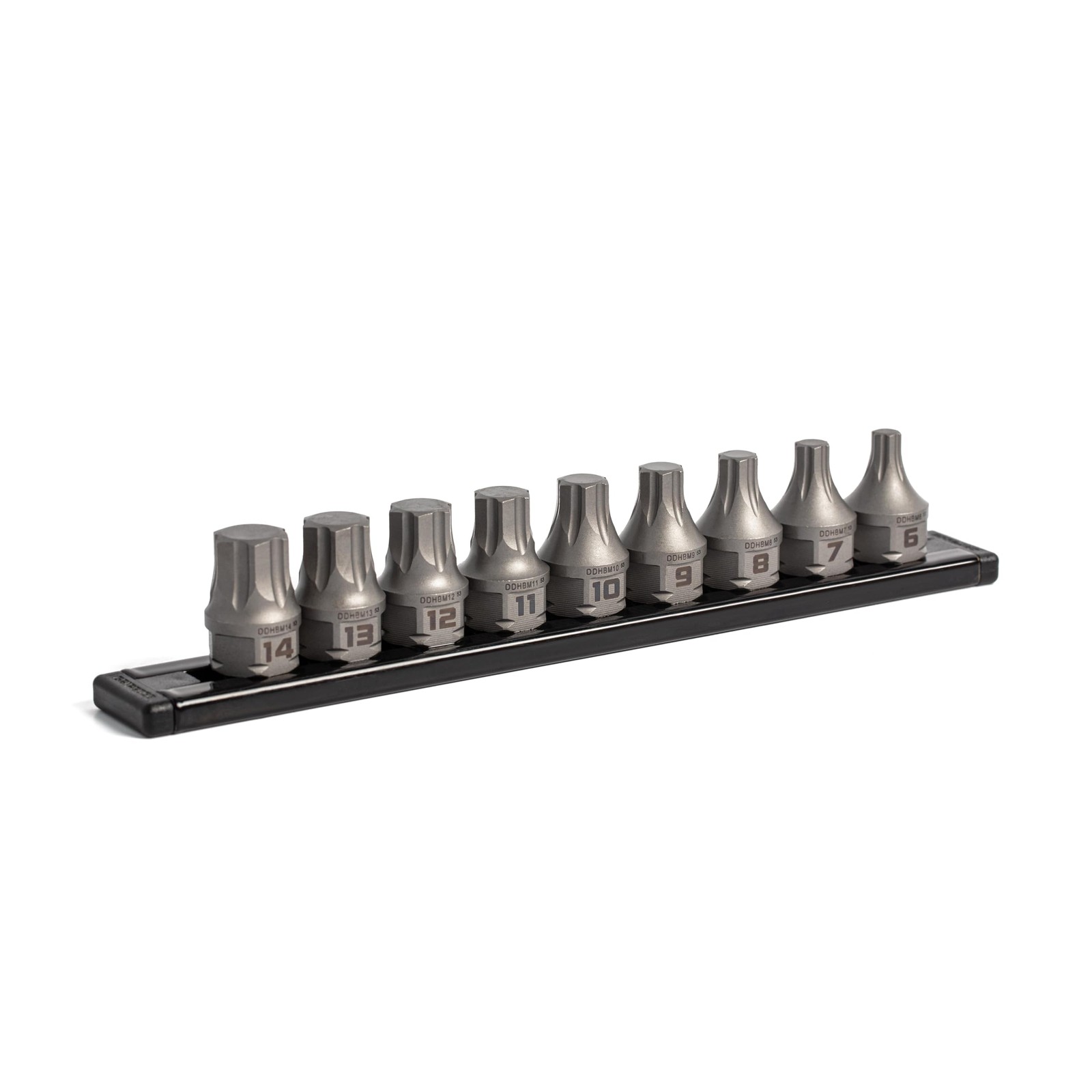 GripEdge |9-PC RPT 3/8″ Drive Low Profile Metric Hex Dual Action Driver Set|