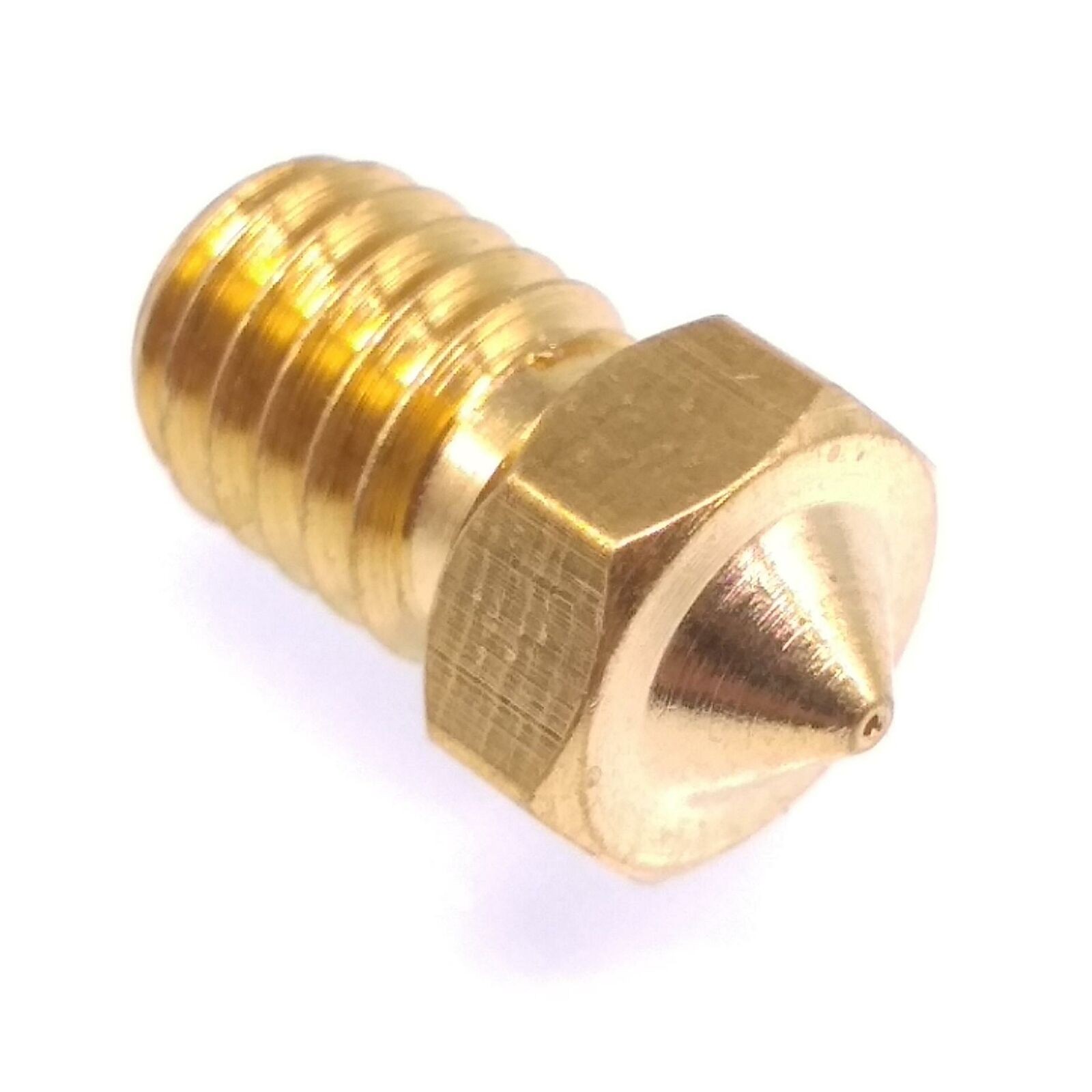 3D Printer Extruder Brass Nozzle 0.1mm ~ 1.0mm M6 Thread 3mm For E3D