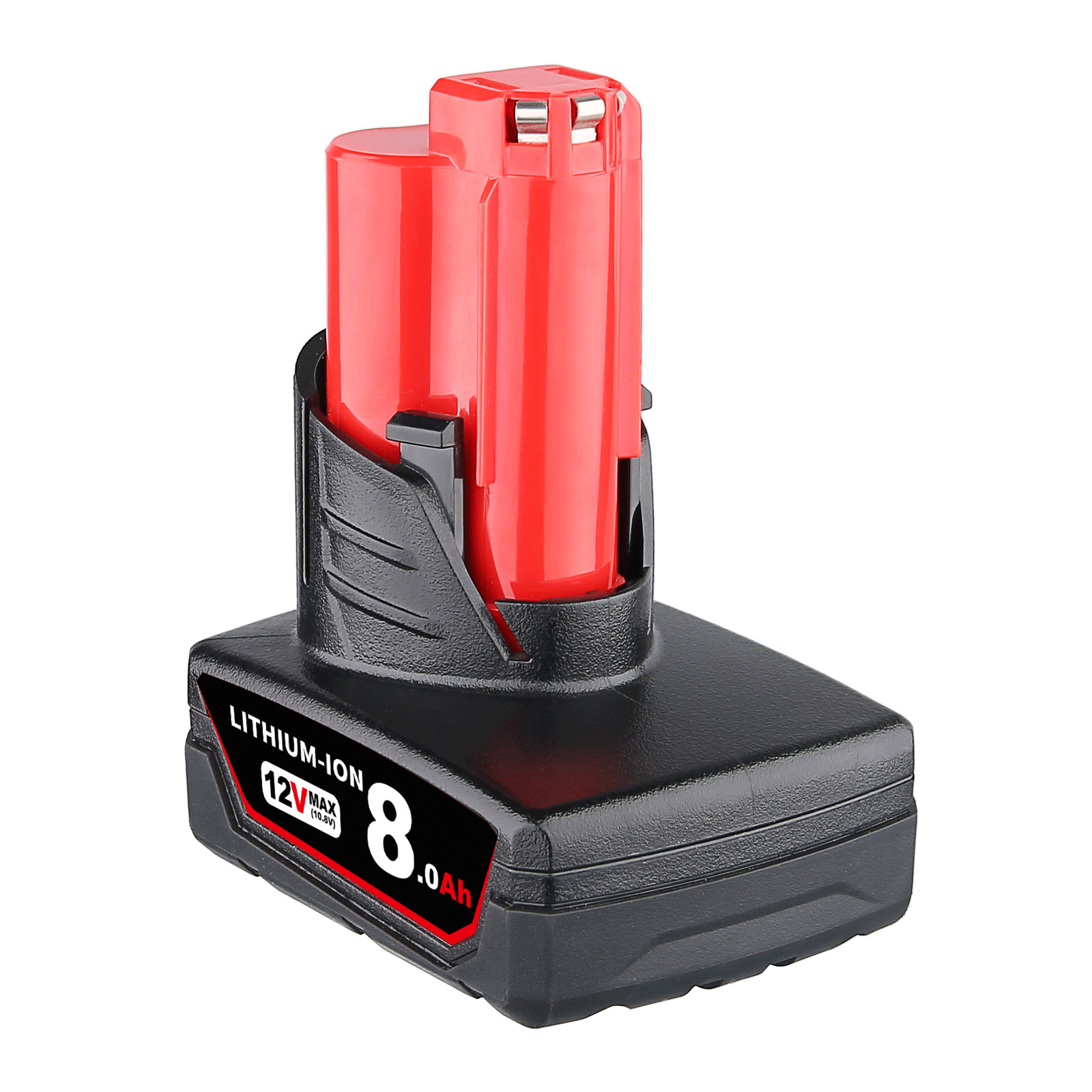 2Pack For Milwaukee For M12 Battery LITHIUM Extended Capacity 48-11-2460 8000mAh