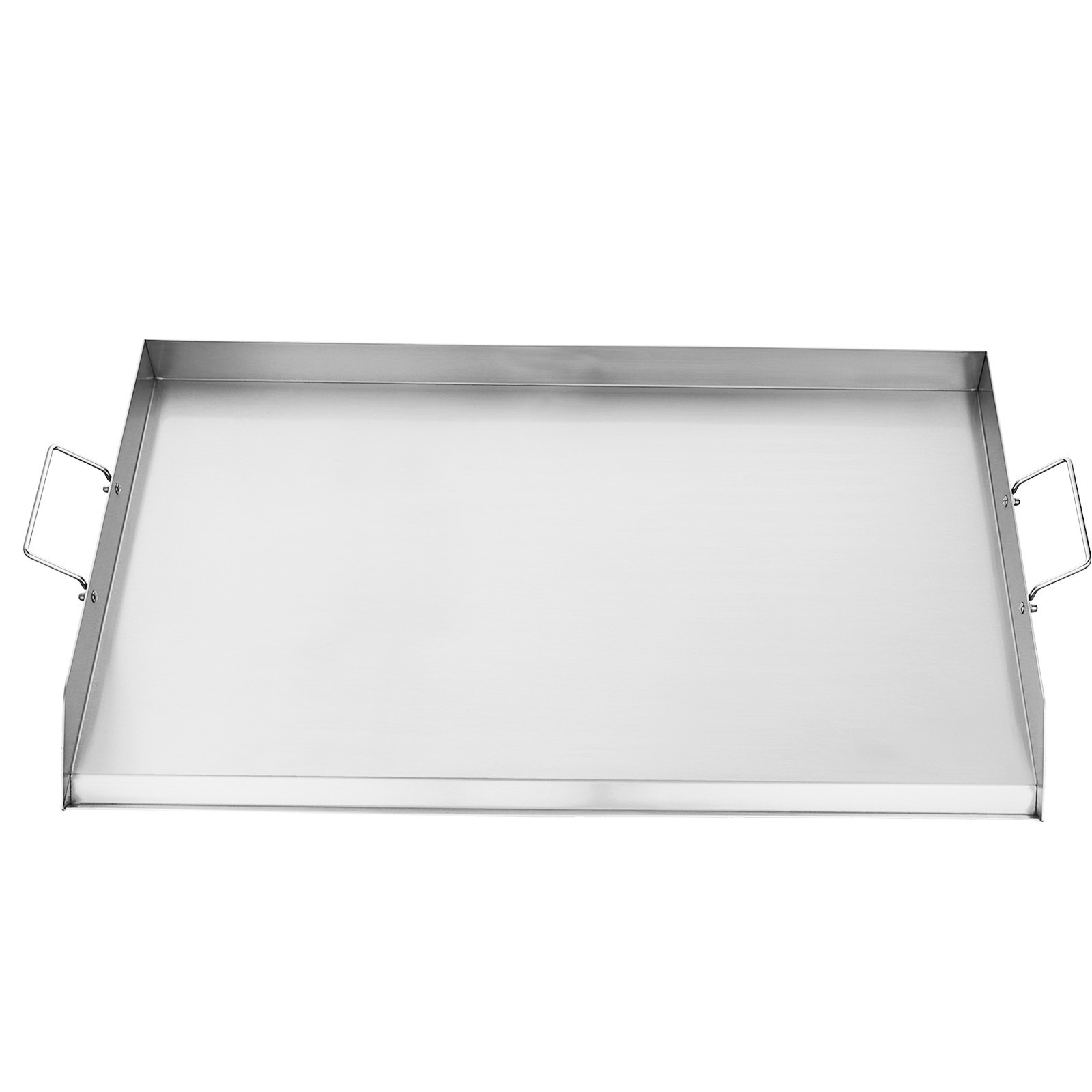 36×22 in Flat Top Griddle Stainless Steel Universal BBQ Grill Pan Cookware