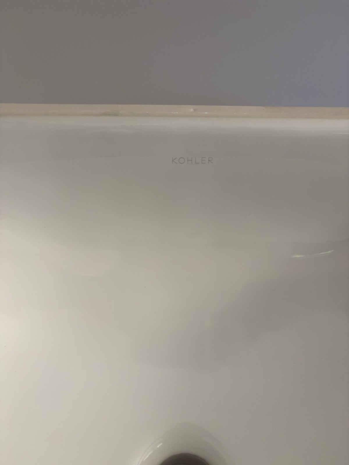 Kohler 2000-0 Undermount Bathroom Sink Rectangular NIB Hardware Included Read