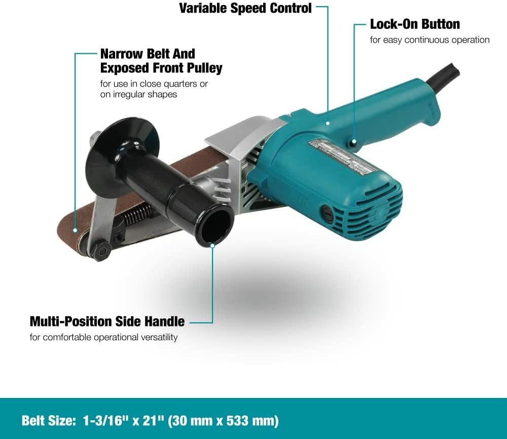 Makita 9031 Belt Sander 30mm variable speed 100V Japan New 120v 2.6kg file Tool　