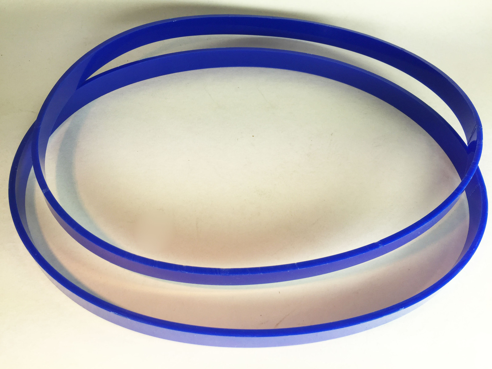 2 ULTRA Thick 1/8″ URETHANE BAND SAW TIRES for Grizzly G0531B USA FREE SHIPPING