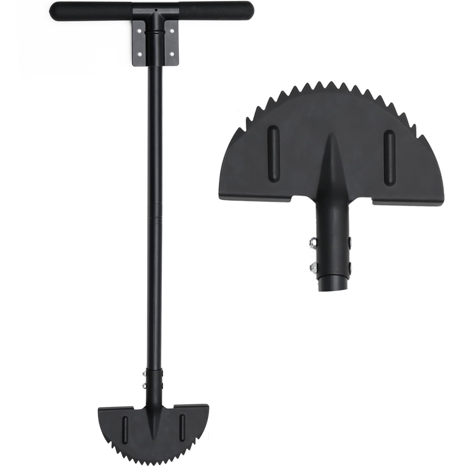 Lawn Edger Tool Manual Grass Edger Long Handle 36 Inch Steel Hand Sawtooth Borde