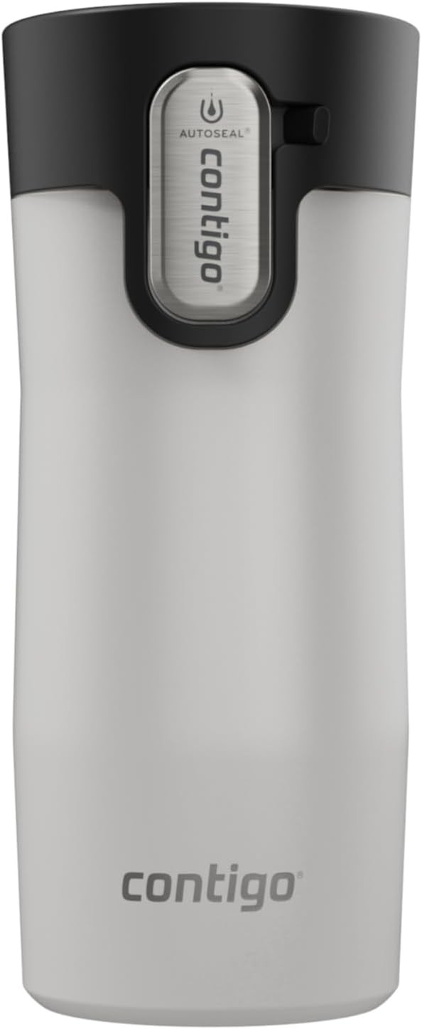 Contigo AUTOSEAL West Loop Vacuum-Insulated Stainless Steel Travel Mug with E…