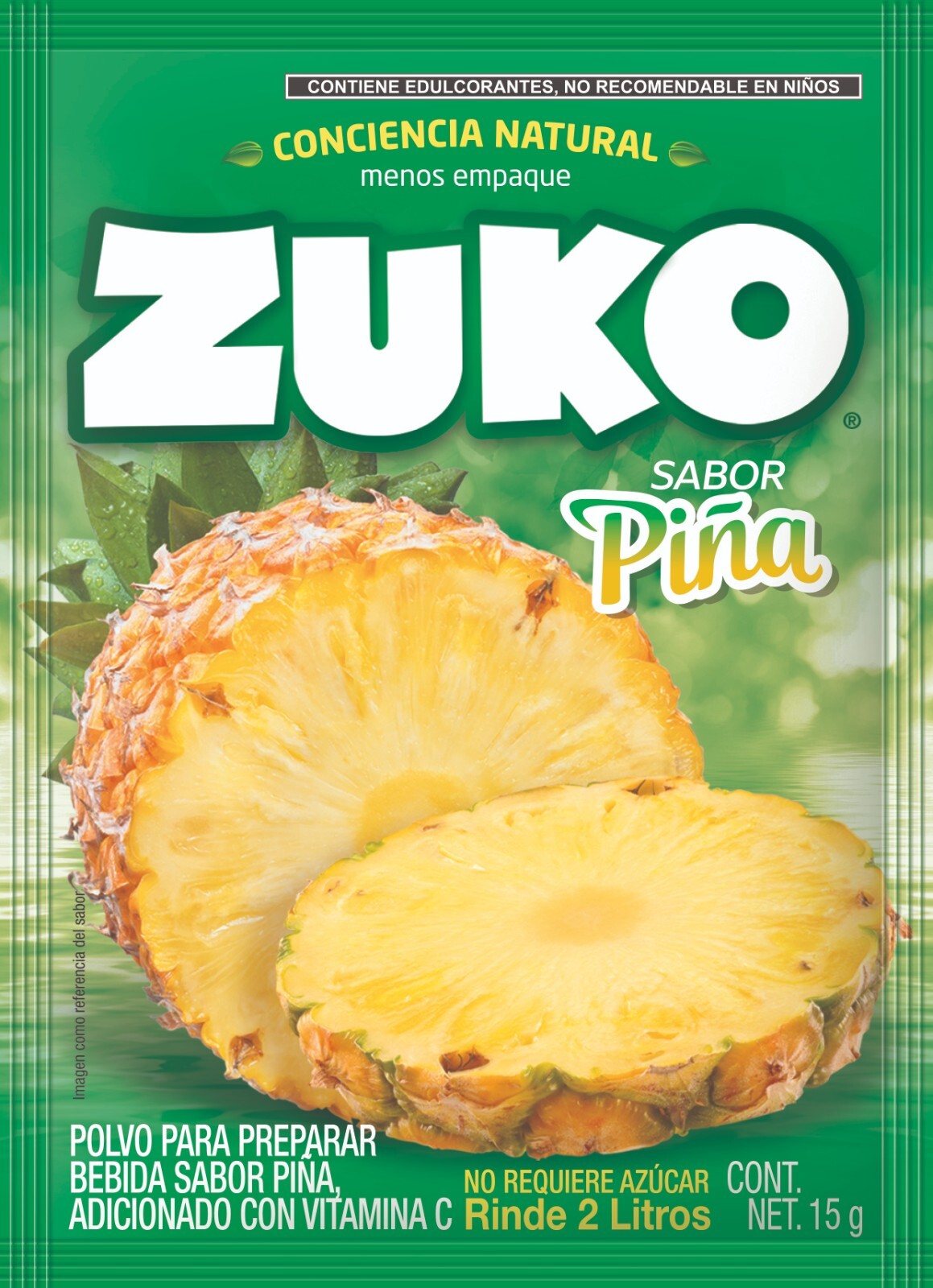 ZUKO Many Flavors No Sugar Needed Makes 2 Liters Of Drink Mix 15g/11gFrom Mexico