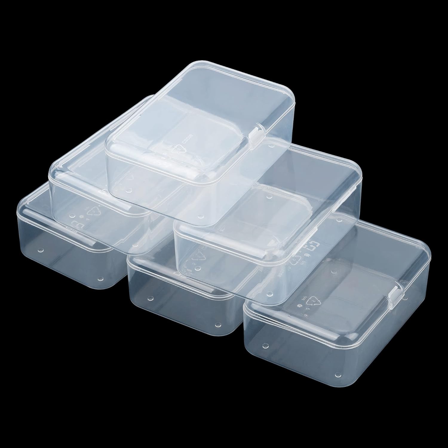 10PC Small Plastic Storage Container Box DIY Coins Screws Jewelry Travel Beads
