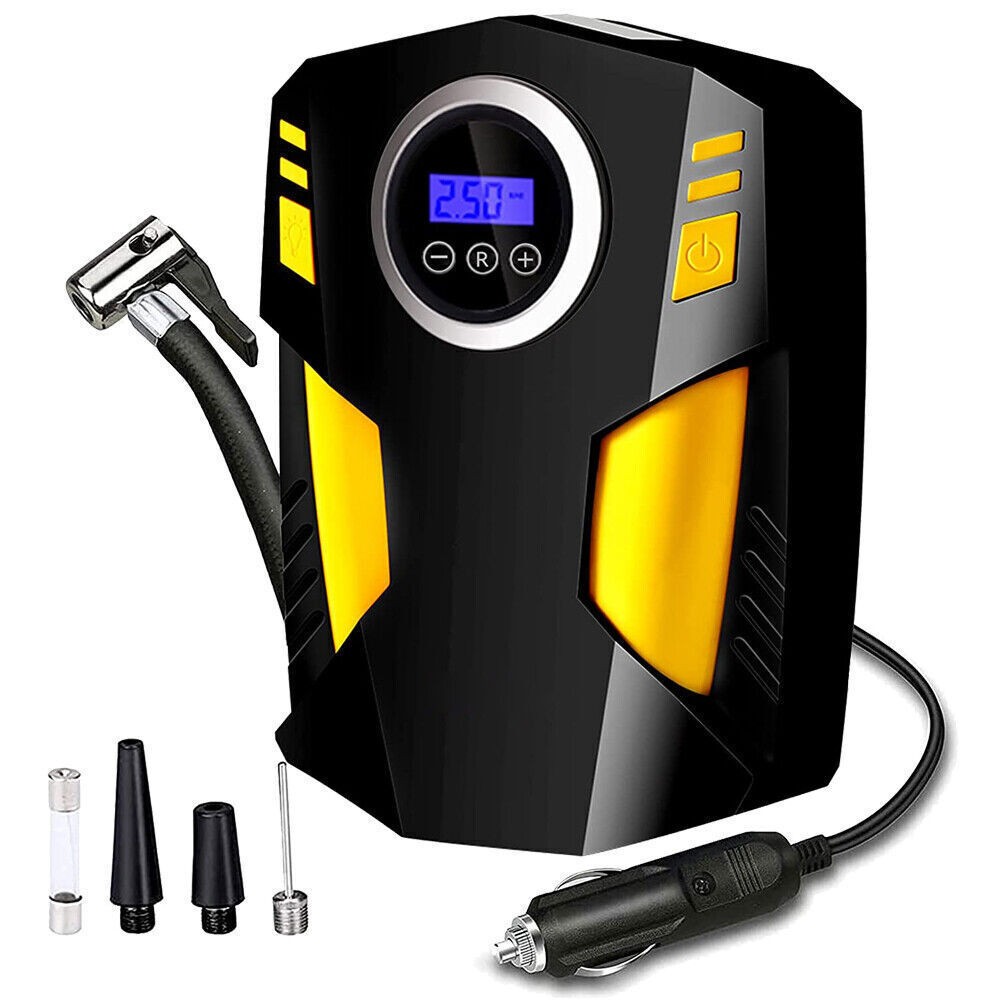 Car Air Tire Pump Inflator Compressor Digital Electric Auto Portable 150PSI 12V