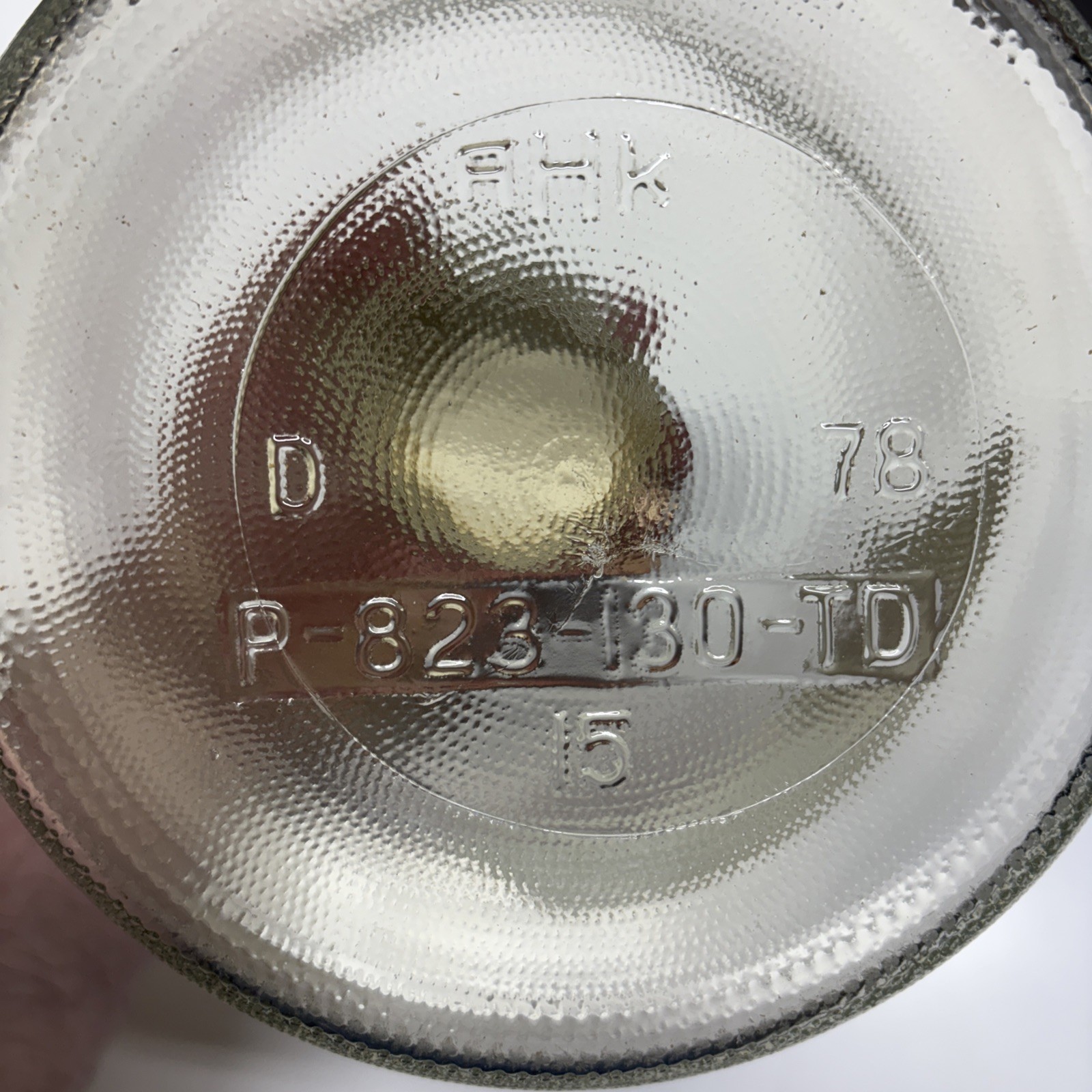 Vintage BT & E Barnett 1 Gallon Glass Jar w/Lid made by Kerr Glass Manufacture
