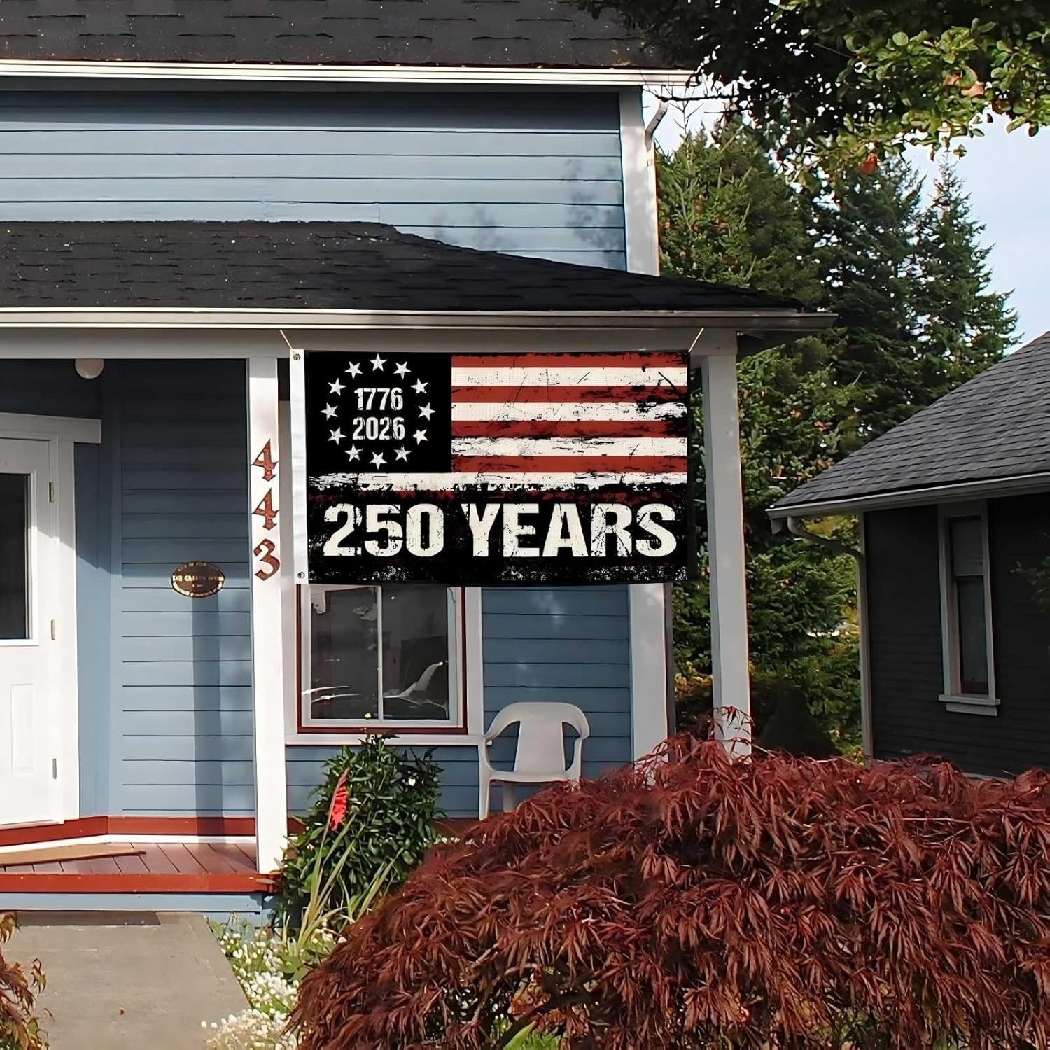 250 Years America Flag, 3X5 Ft, USA 250Th Anniversary Patriotic Design,1776-2026