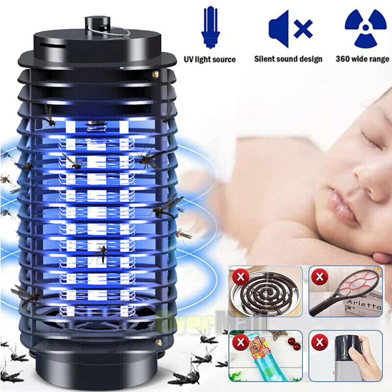 Electric Fly Bug Zapper Mosquito Insect Killer LED Light Trap Pest Control Lamp