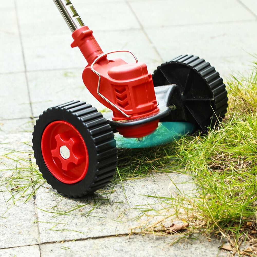 24V Electric Weed Wacker Cutter Grass String Trimmer Cordless 2 Battery Powered