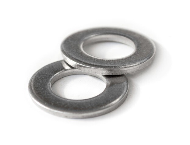 US / Inch – Stainless Steel Flat Washers, A2 (18-8) – #2 #4 #6 #8 #10 1/4″ 5/16″