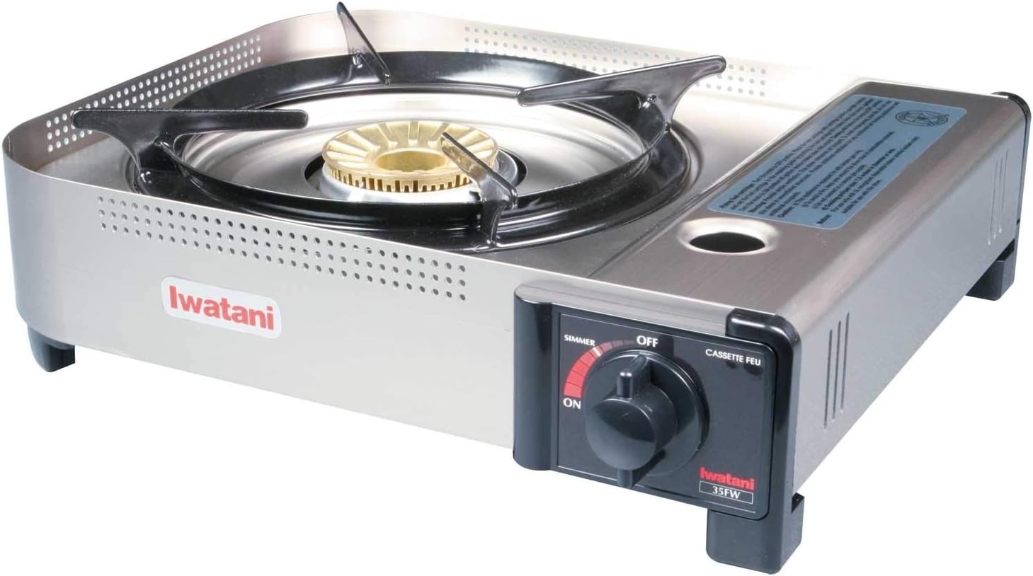 Single-Burner Butane Portable Cooktop Indoor & Outdoor Cooking Stove Medium