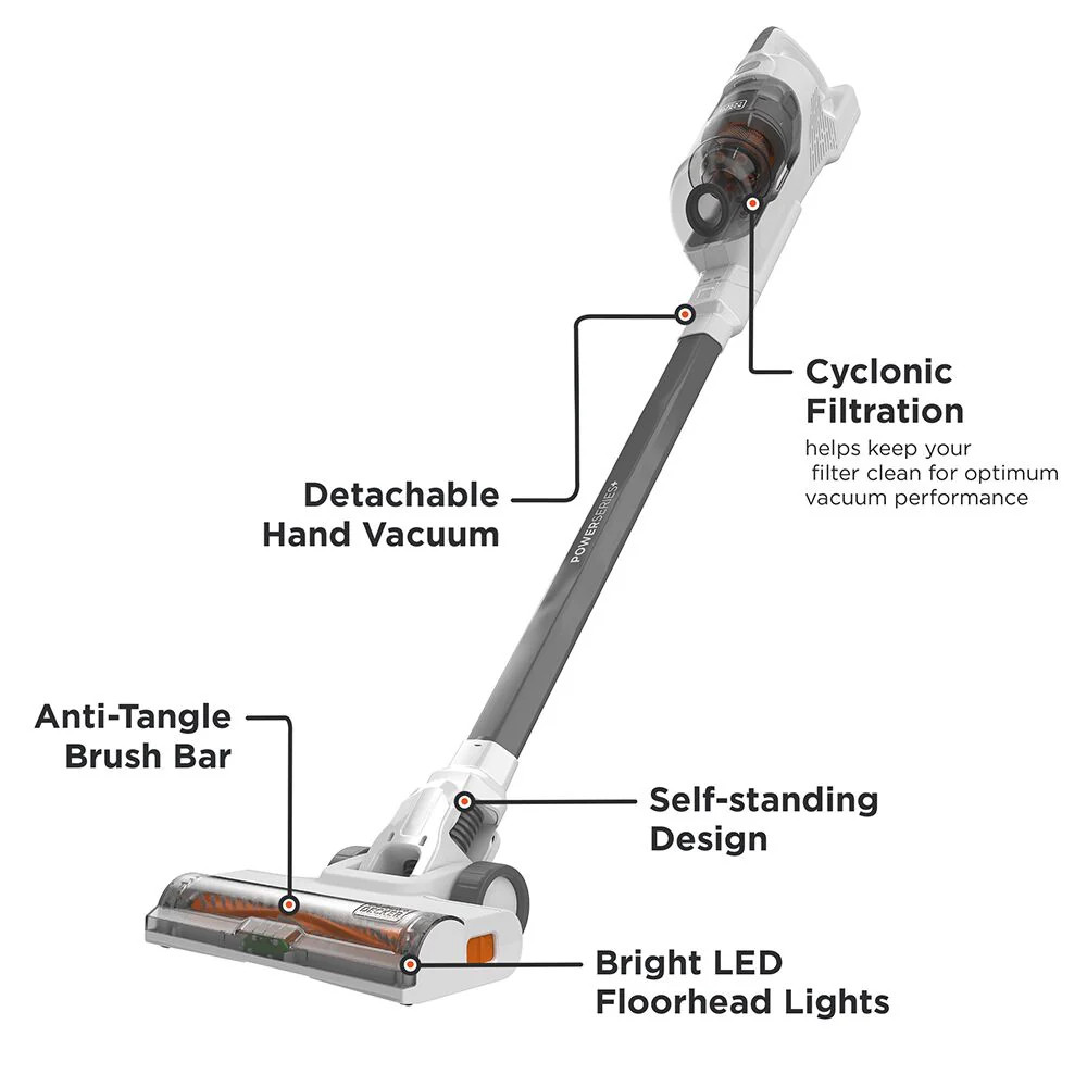 BLACK+DECKER POWERSERIES+(TM) Cordless Stick Vacuum – BHFEA520J