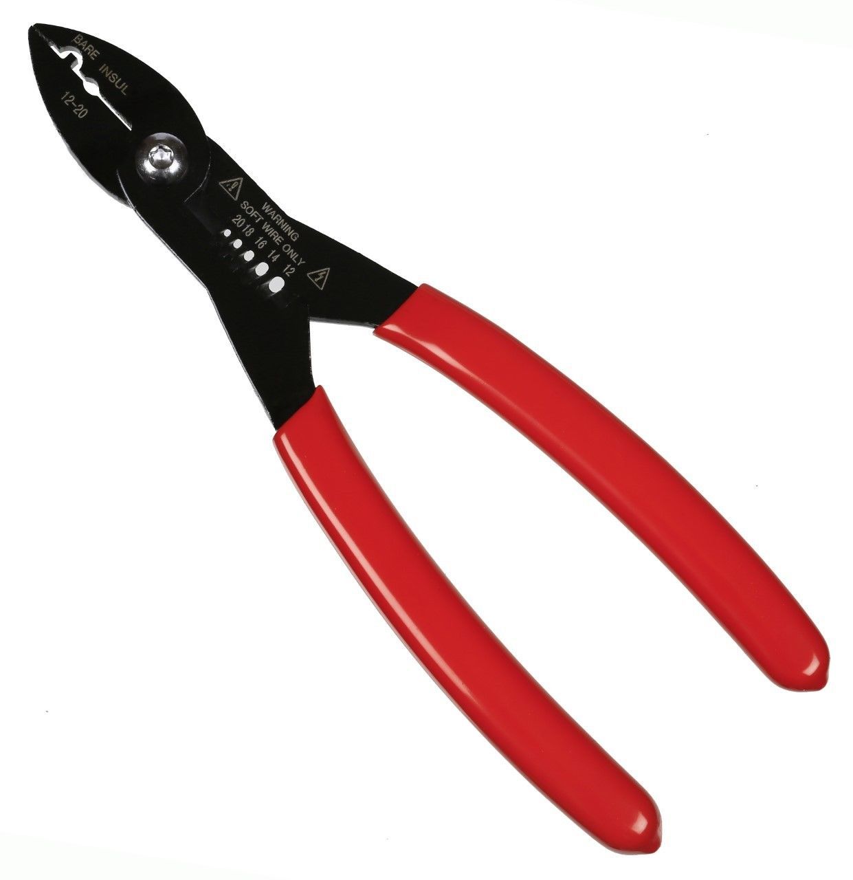 Compact 4-in-1 Multi-Purpose Wire Service Tool Gripper Cutter Stripper Crimper