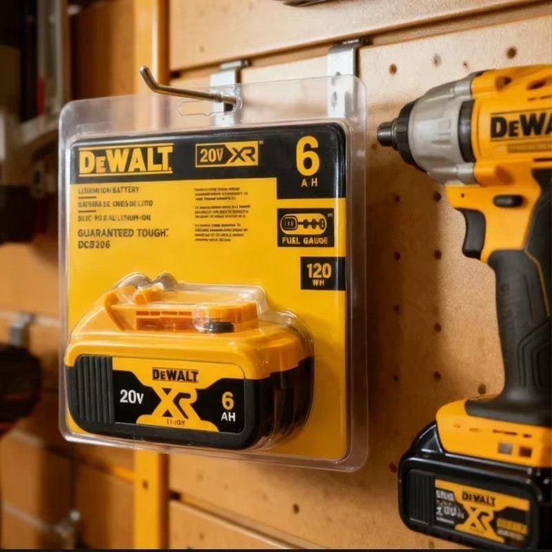 6Ah Replacement Battery Pack for DEWALT DCB206 20V MAX XR