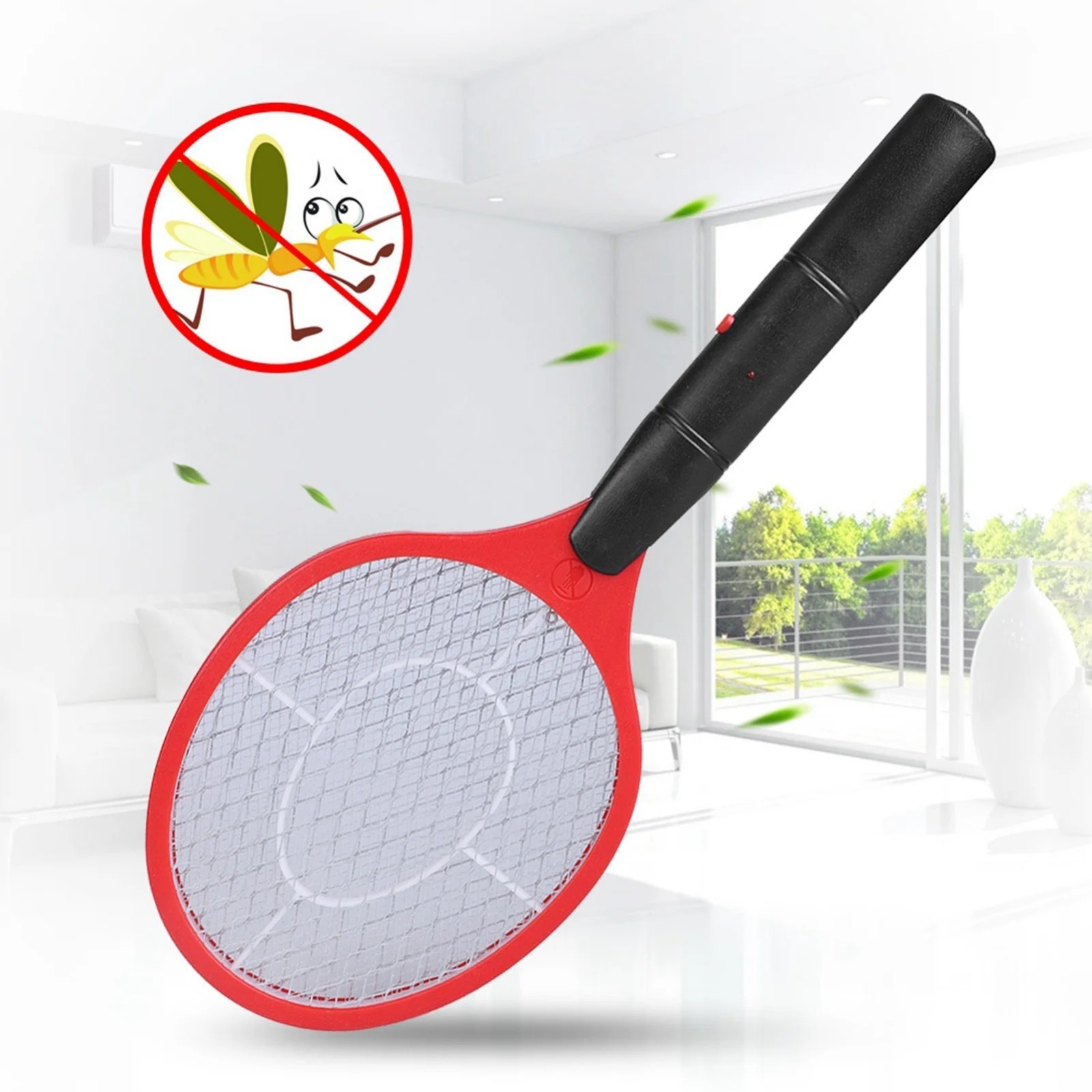 Electric Mosquito Swatter Cordless Battery Power Electric Fly Mosquito Swatter