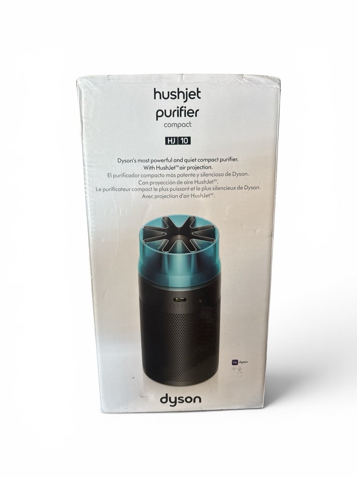 Dyson Hushjet Compact Purifier, Engineered for Powerful Whisper-quiet Whole-room
