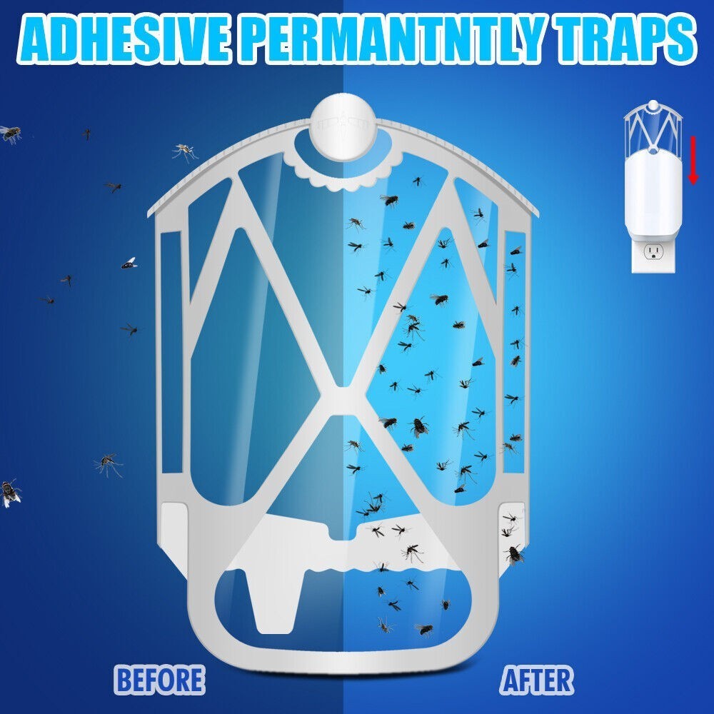 16/32PCS Flying Insect Trap Refills Compatible for ZEVO, Indoor Fruit Fly Refill