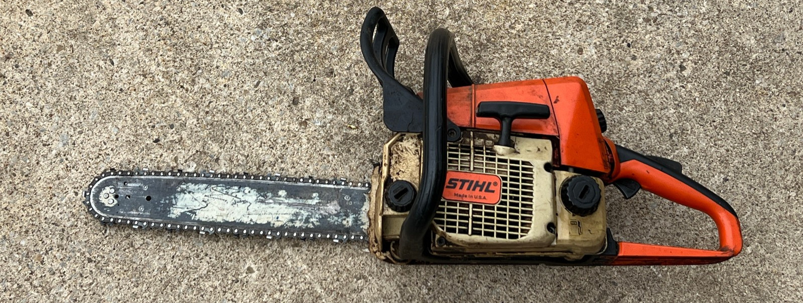 Stihl 025 chainsaw – runs great