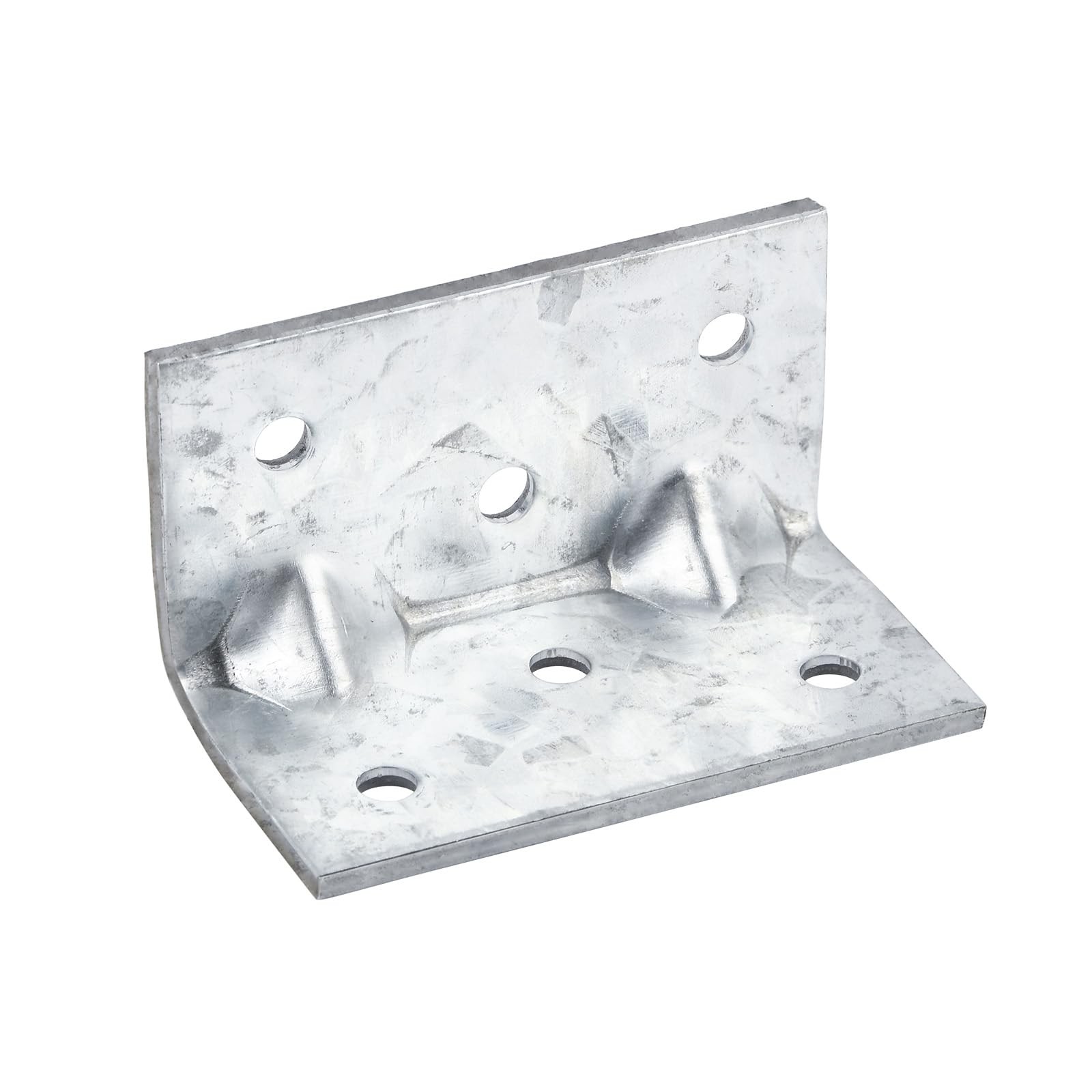 20 Pcs Steel L Brackets Corner Brace 2.36″x1.26″x1.26″ Galvanized Silver