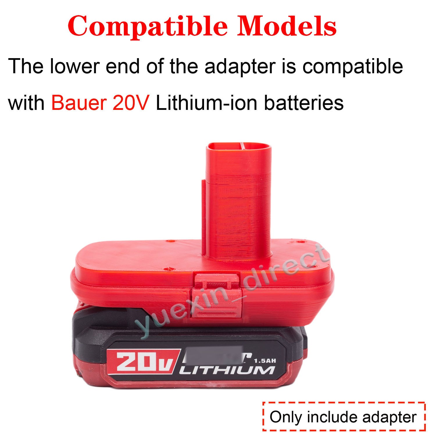 Adapter For Bauer 20V Battery Convert to for Craftsman 19.2V C3 Old Power Tools