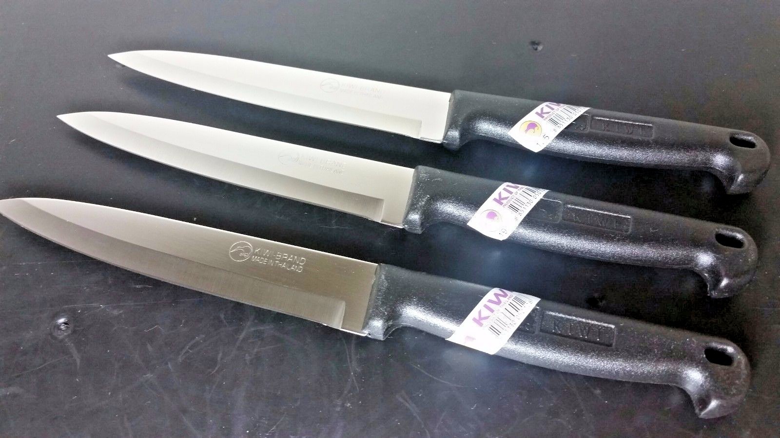 12 Pcs, Kiwi Knife, Stainless Steel, 501; 502; 511; 512; 195 Thailand Brand New