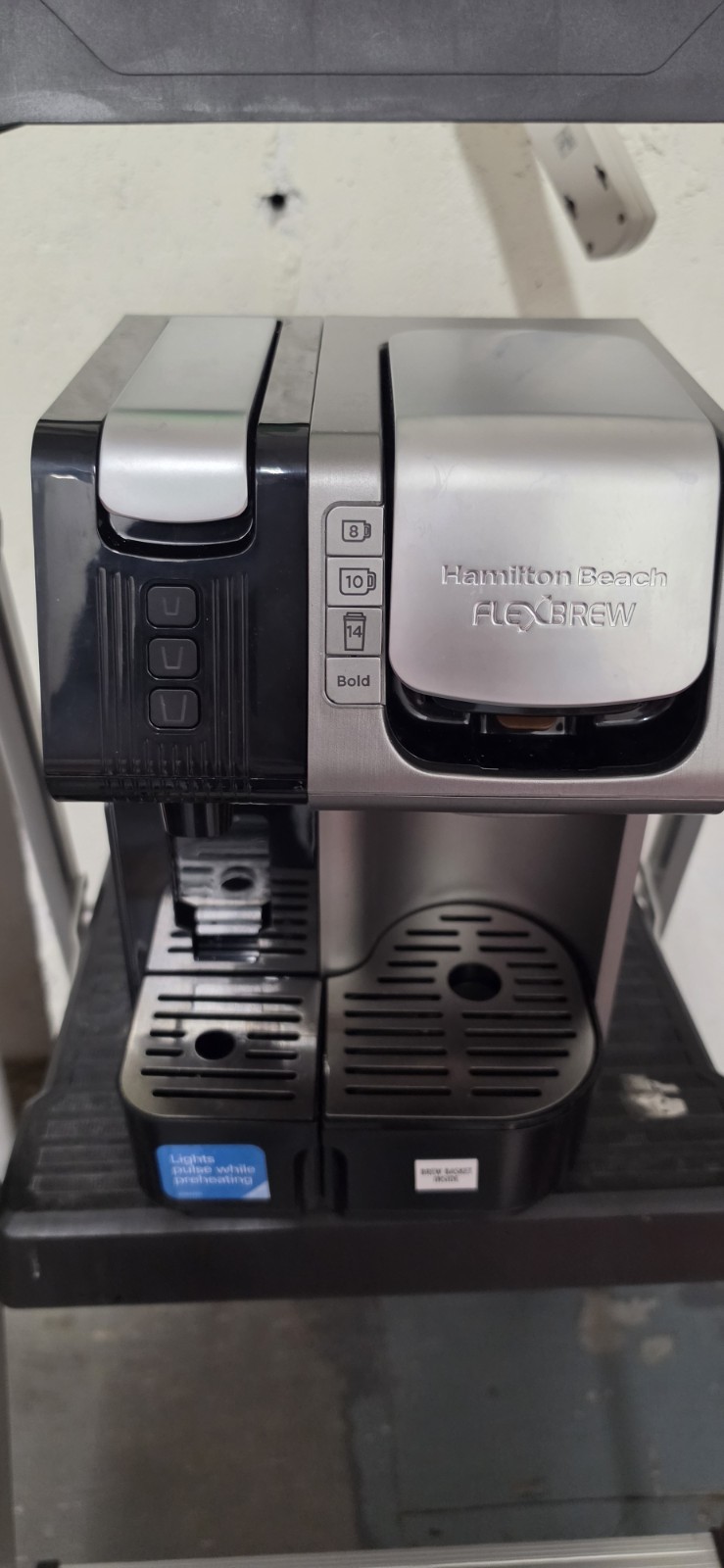 Hamilton Beach 49930 FlexBrew 3-in-1 Coffee/Espresso Maker 19-Bar Pump OPEN BOX