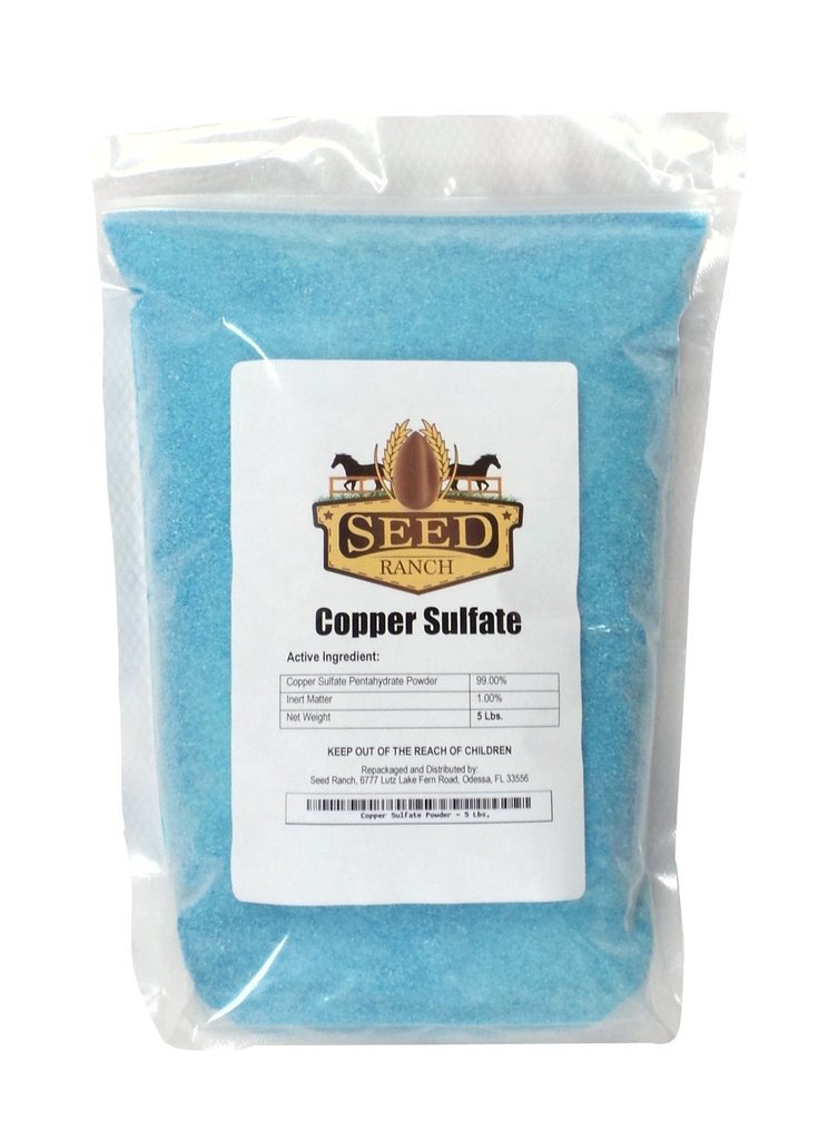 COPPER SULFATE POWDER – 99% PURE – FREE SHIPPING