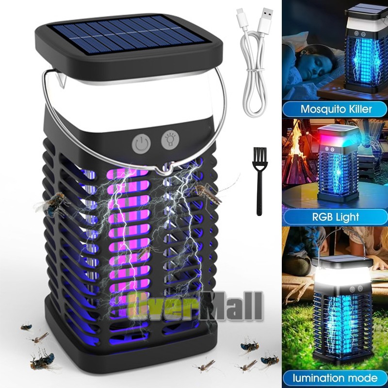 Electric Fly Bug Zapper Mosquito Insect Killer LED Light Trap Pest Control Lamp