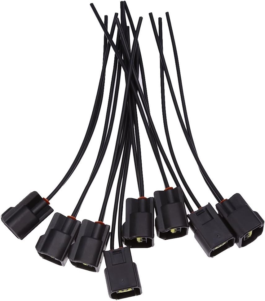 1 Pc or 8 Pack Ford Ignition Coil Connector Plug Harness Compatible with Ford